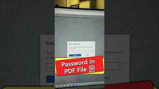 🔐 lock pdf file with password #shorts #msword  #word #wordtricks #ytshort