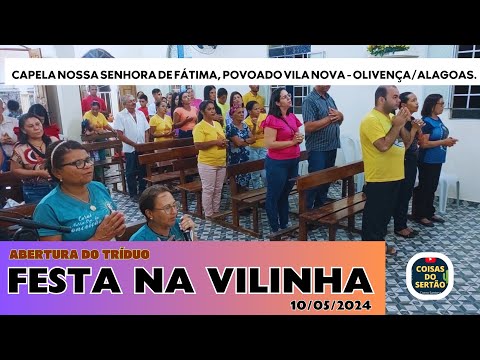 Festa de Nossa Senhora de Fátima na Vilinha em Olivença/Alagoas