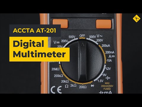 Digital Multimeter Accta AT-201 Preview 10