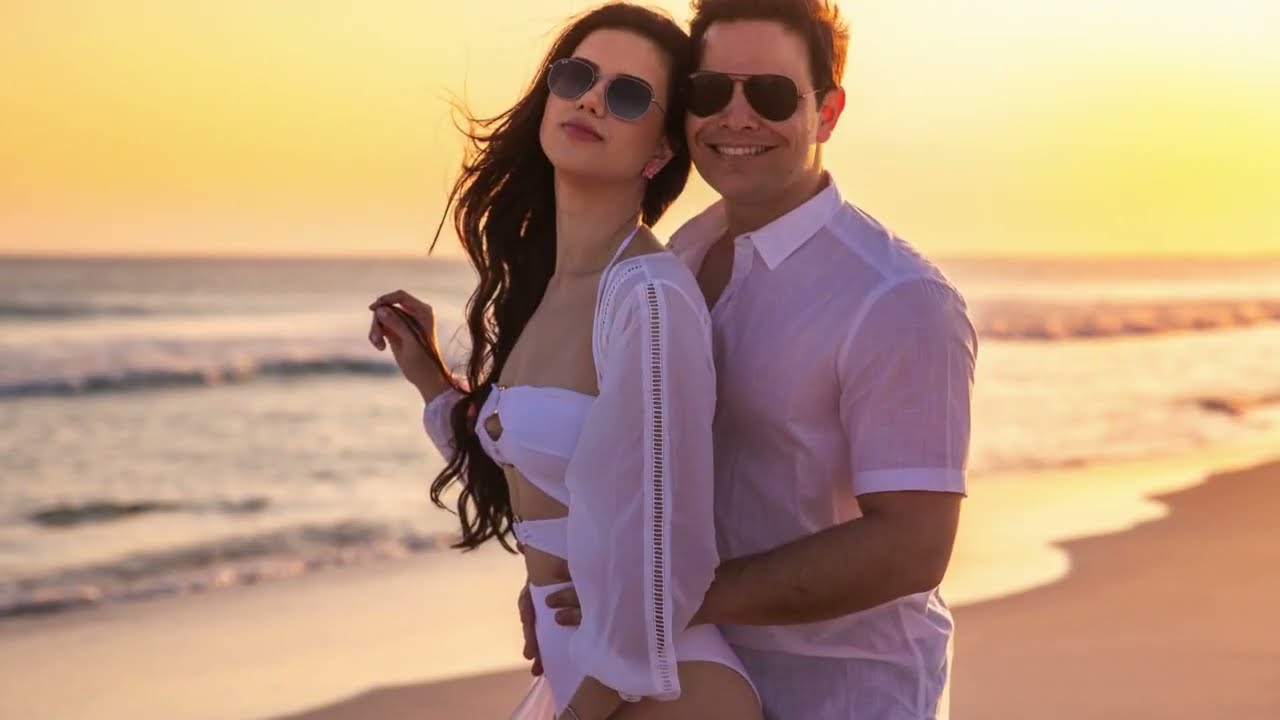 Fotos de casal na praia
