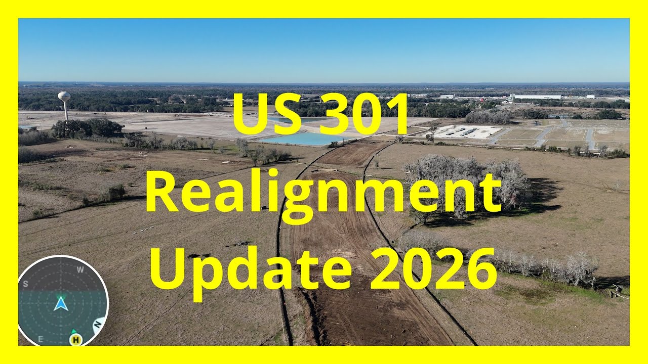 US 301 TRANSFORMING 🚧 | New Bypass, Signals & Roundabout
