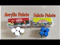 Are Fabric Paint And Acrylic Paint The Same
