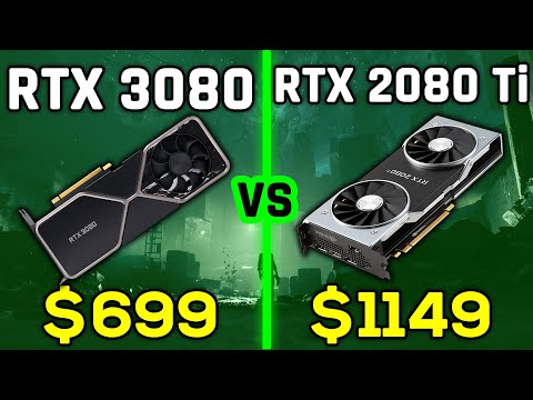 RTX 3080 vs RTX 2080 Ti | Gaming, Temps, Watts