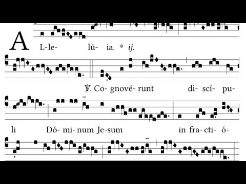 2nd Sunday After Easter • Alleluia • Cognoverunt