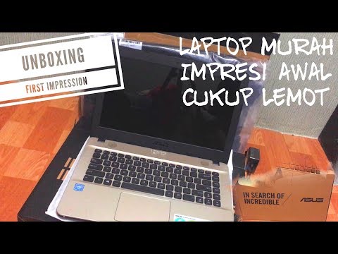 Unboxing & First Impression Asus X441NA / Review Singkat Asus X441 NA