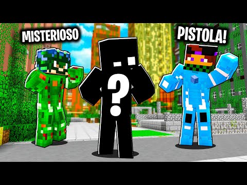 UN UOMO MISTERIOSO TERRORIZZA I MIEI AMICI - Vita da Supereroi Minecraft