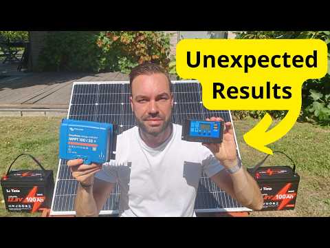 MPPT vs PWM Efficiency Tested