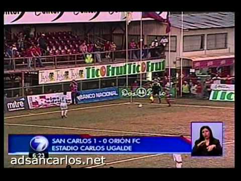 San Carlos 1 - Orión FC 0 / Jornada 13 Torneo de Verano 2012