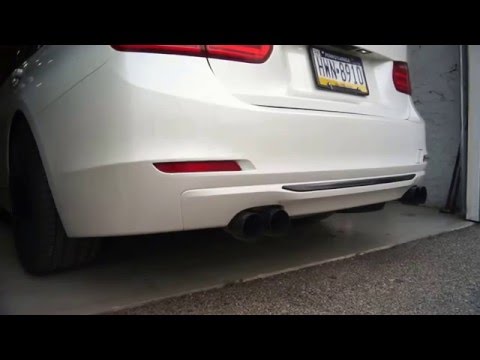 Helix Motorsports BMW F30 328i N20 AWE Exhaust Install