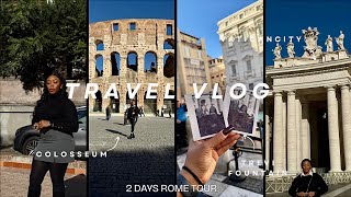 Travel vlog - Rome Vlog: First Time in Rome. Colosseum, Vatican City & More! 🇮🇹