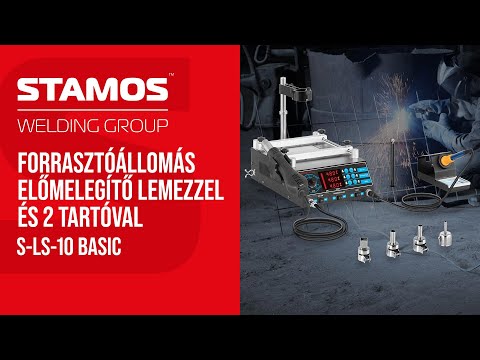 Videó - Forrasztóállomás 2 tartóval - BASIC
