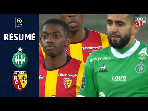 AS SAINT-ÉTIENNE - RC LENS (2 - 3) - Summary - (ASSE - RCL) / 2020-2021