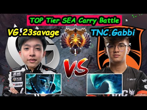 Here we go Again VG 23savage [Phantom Assassin Arcana] vs TNC Gabbi [Morphling] Dota 2 Pro Gameplay