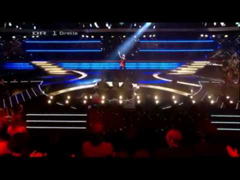 X Factor 2010 Denmark - Jesper synger Muse "Uprising" - LIVE SHOW 1 [HQ]
