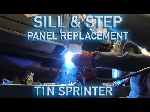 Sprinter Sill & Step Replacement  - Rust Busting