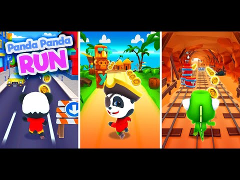 Panda Panda Runner Game Video