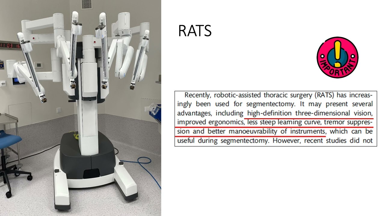 Segmentectomias Regladas En Tumores Menores De 2 Cm
