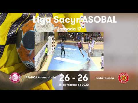 Liga Sacyr ASOBAL J17: ABANCA Ademar León - Bada Huesca 26-26