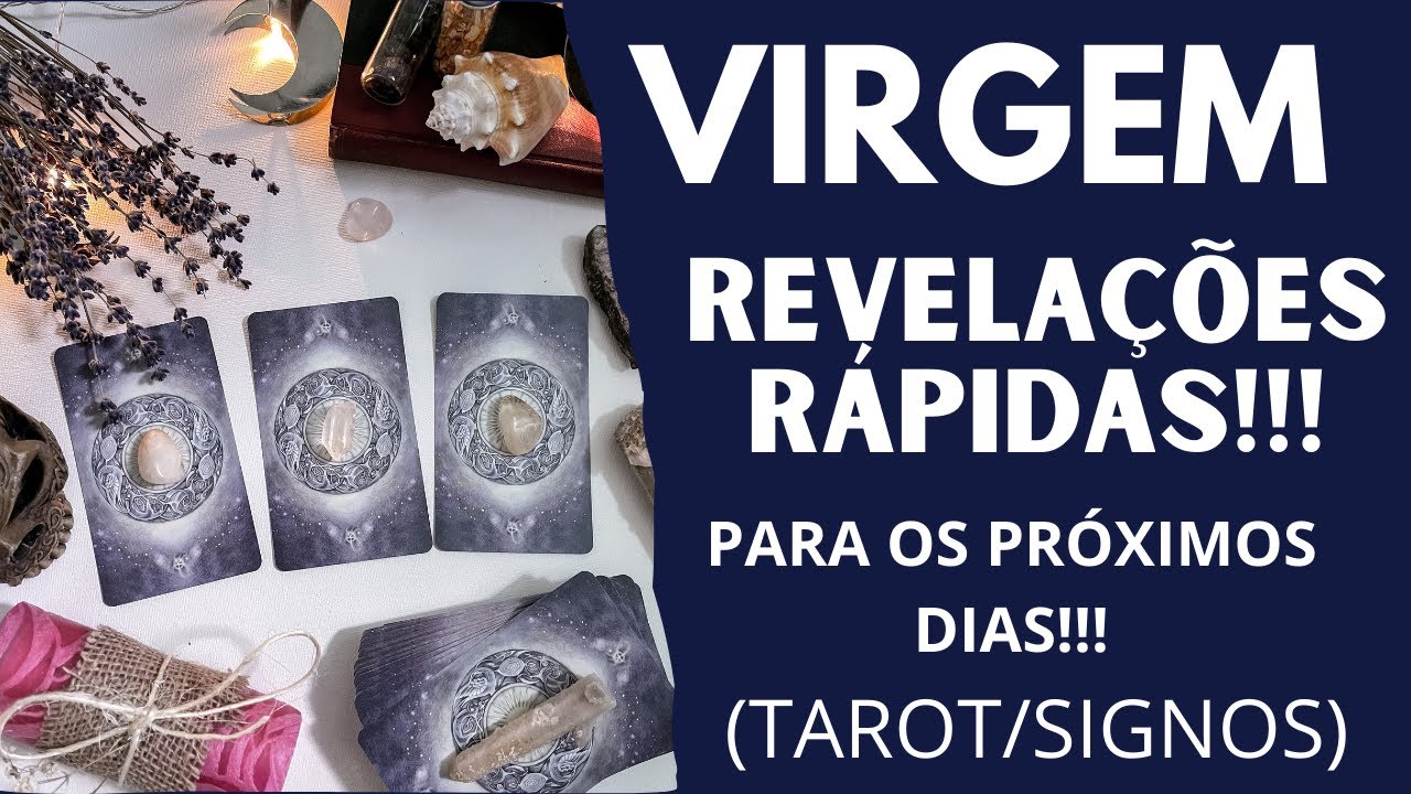 VIRGEM| 4 REVELAÇÕES RÁPIDAS PARA OS PRÓXIMOS DIAS!( PREVISÕES/TAROT/SIGNOS).