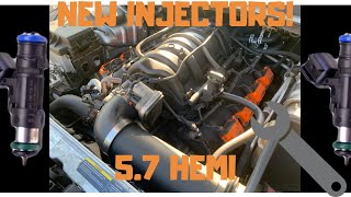 How to change fuel injectors 5.7 HEMI