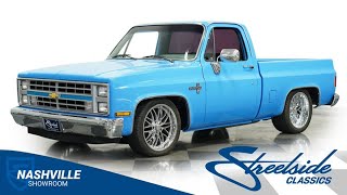 Video Thumbnail for 1985 Chevrolet C/K Truck Silverado