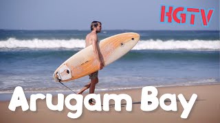 preview picture of video 'Sri Lanka East Coast : Arugam Bay in a minute'