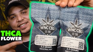 Super Silver Haze & Super Cheese Diesel THCA from WNC Review