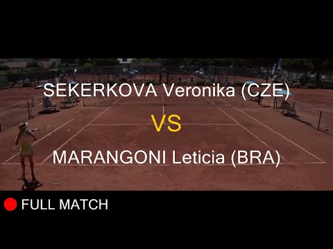 SEKERKOVA Veronika (CZE) VS MARANGONI Leticia (BRA) - La Balle Mimosa 2022
