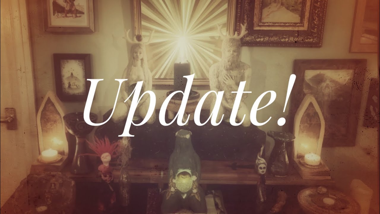 A Quick Update Of My Sacred Space!  