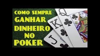Aprenda ser lucrativo jogando poker e saiba o que ninguem te conta do joguinho..e não financie rake!