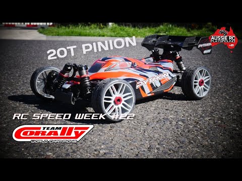 RC SPEED WEEK #22 - Corally Python with 20T pinion