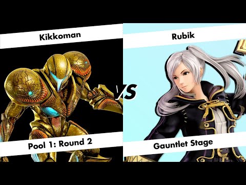 AV Smash Summit 2019 - Gauntlet, Pool 1: Round 2 - Kikkoman (Dark Samus) vs schlew | Rubik (Robin)
