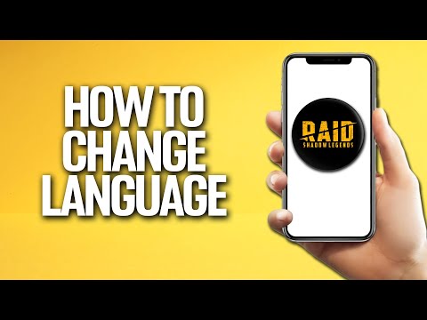 How To Change Language In Raid Shadow Legends Tutorial