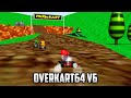 Mario Kart 64 OverKart V6 Mushroom Cup Custom Set 1