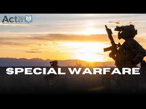 Acta: Special Warfare | America's Air Force Special Operations Force