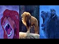 The Lion King 1994 2019 Simba S Roar Vs Real Wildlife Graphic