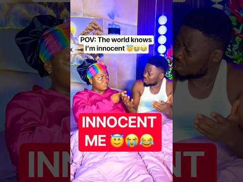 POV: The World Knows I’m Innocent 😇😭😂 | Couple Comedy #Shorts