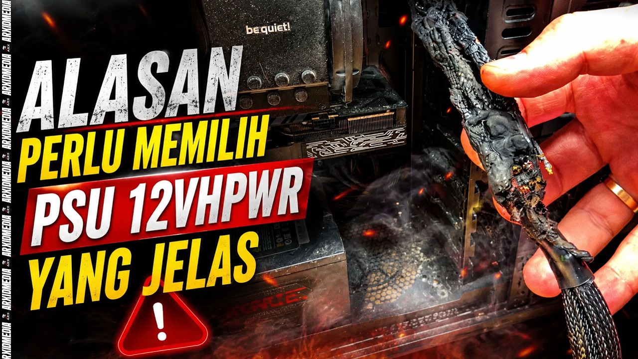 🔴 Live Stream #365 Kabel Power RTX 5070 Meleleh Gara-Gara Salah Pakai Splitter?!
