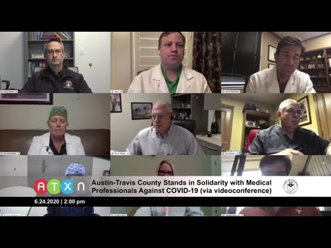 Austin-Travis County Stands in Solidarity with Medical Professionals Against COVID-19
