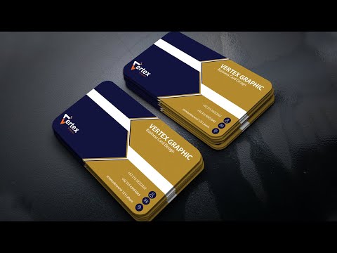 How to Design Business Card in Adobe Illustrator CC