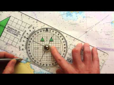 Course to steer - two hours of tide