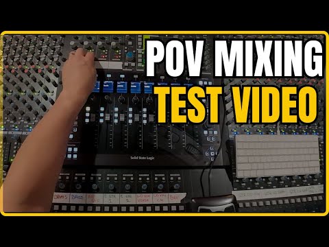 POV Mixing on SSL ORIGIN | Testing Out Different Cameras