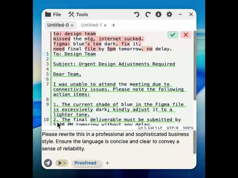 Simple AI Notepad 소개 영상