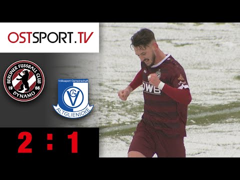 Im Schnee! Euschens Traumtor & Doppelpack: BFC Dynamo - VSG Altglienicke 2:1 | Regionalliga Nordost