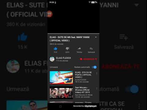 Reacționăm la ELIAS FLEXXX( sute de mii)