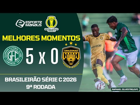 Guarani 5x0 Amazonas FC