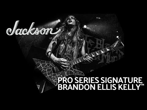 Jackson Pro Series Signature Brandon Ellis Kelly 6-String Electric Guitar (Green Crackle)