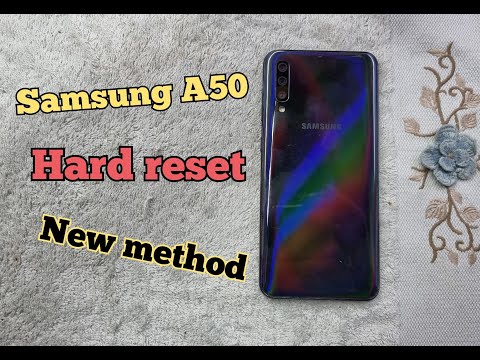 Samsung Galaxy A50 Hard Reset, Factory reset