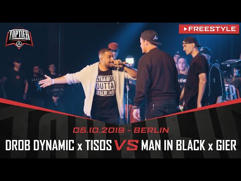 DROB DYNAMIC x TISOS VS MAN IN BLACK x GIER - Takeover Freestylemania | Berlin 05.10.19 (Finale)