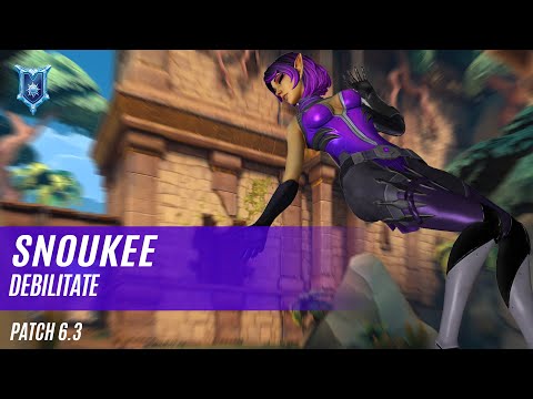 SNOUKEE SKYE PALADINS COMPETITIVE (PATCH 6.3) DEBILITATE